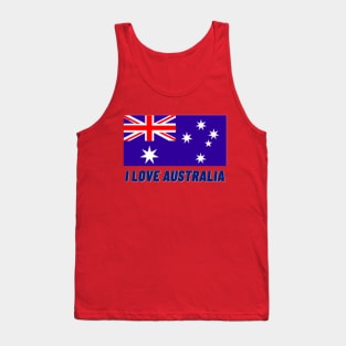 I love Australia Tank Top